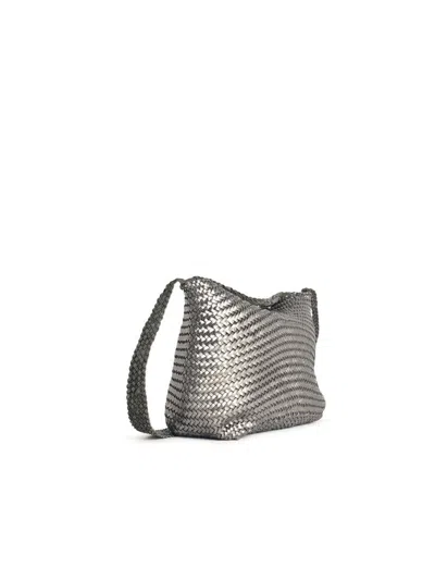 Dragon Diffusion 'santa Marta' 'covert Foil' Leather Bag In Metallic