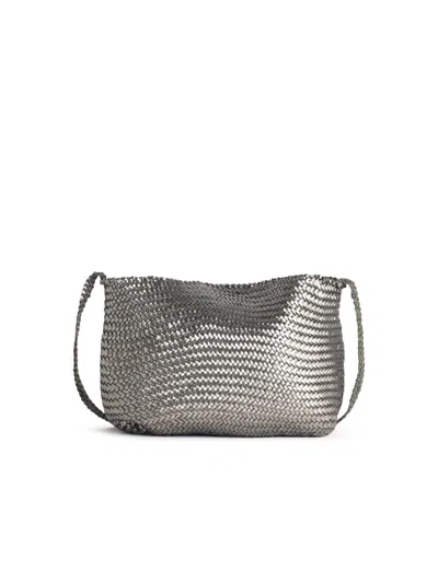 Dragon Diffusion 'santa Marta' 'covert Foil' Leather Bag In Metallic