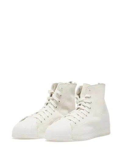 Y-3 Adidas  Nizzastar Hi Shoes In White