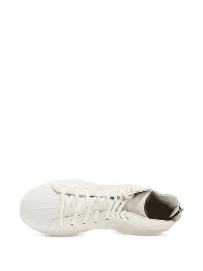 Y-3 Adidas  Nizzastar Hi Shoes In White