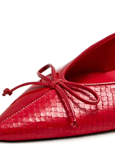 Jacquemus Half Heel Shoes In Red