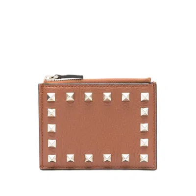 Valentino Garavani Wallets In Brown