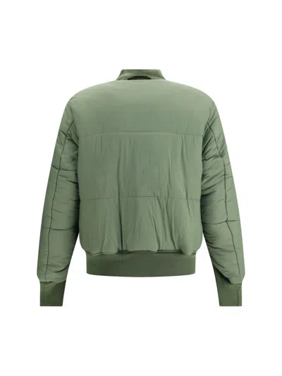 Alpha Industries Ma-1 Base Flight Zip-up Bomber Jacket In Multi