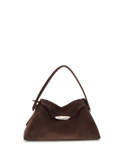 Benedetta Bruzziches Women Elif Shoulder Bag In Brown