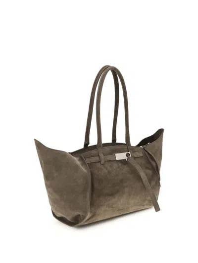 Benedetta Bruzziches Mame Everyday Top Handle Shoulder Bag In Gray