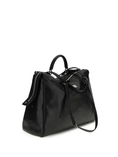 Dolce & Gabbana Men Vittoria Shoulder Bags In Black