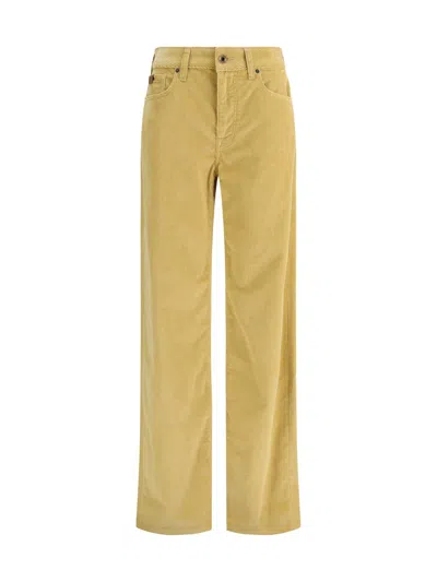 Jacob Cohen Hailey Trousers In Yellow