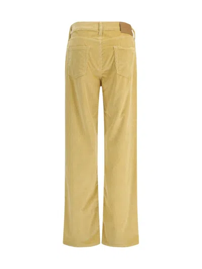 Jacob Cohen Hailey Trousers In Yellow