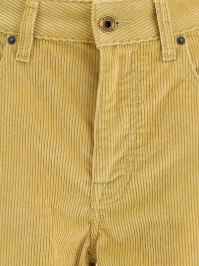 Jacob Cohen Hailey Trousers In Yellow
