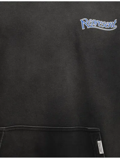 Represent Showcasing Hoodie In Black