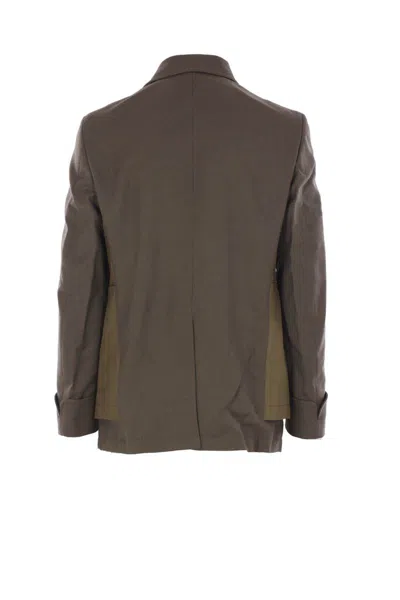 Comme Des Garçons Homme Deux Single-breasted Jacket In Brown