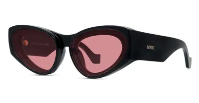 Loewe Eyewear Sunglasses In Black