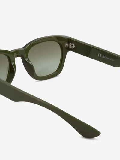 Alexander Mcqueen Round Sunglasses In Black