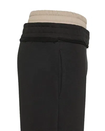 Peuterey Classic Tailored Trousers With Straight Leg Cut In Black