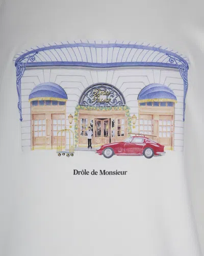 Drôle De Monsieur Short-sleeved T-shirt In White