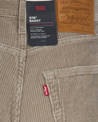 Levi's Jeans 578 Oversize Timber Wolf In Brown