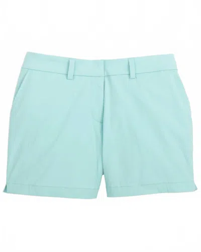 Southern Tide Women's Inlet Performance Short 4in In Gre In Multi