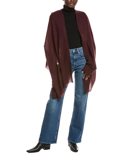 Vince Wool & Cashmere-blend Wrap In Red