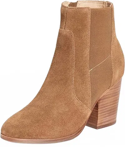 Soludos Women's Emma Ankle Bootie In Chestnut In Pink