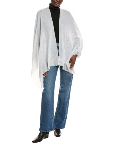Vince Wool & Cashmere-blend Wrap In Gray