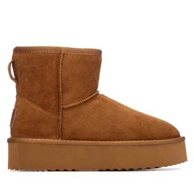 Xti Women's Winter Suede Booties By  In Brown