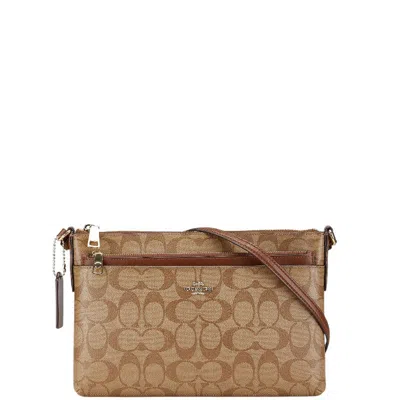 Coach Signature Crossbody Bag F58316 In Sand
