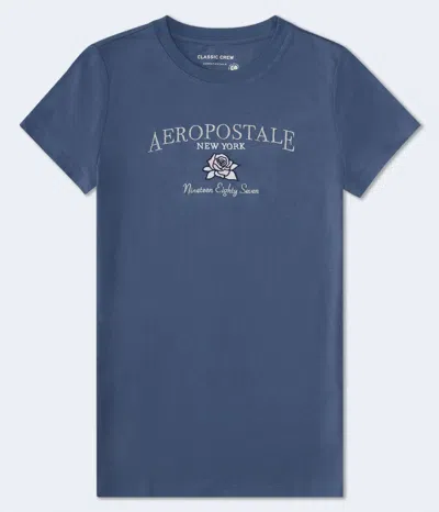 Aéropostale New York Flower Graphic Tee In Multi