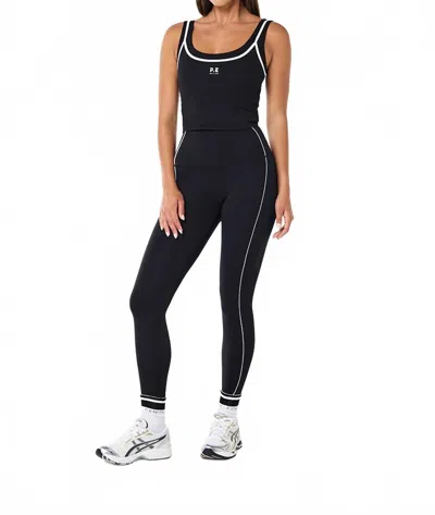 P.e Nation Quantum Full Length Legging In Black In Black