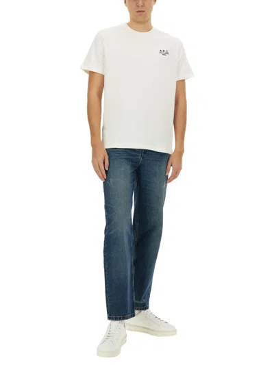 Apc A.p.c. Standard Tshirt In White