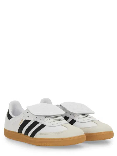 Adidas Originals Samba Xlg Sneakers In White And Black In White