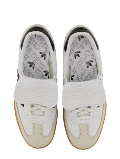 Adidas Originals Samba Xlg Sneakers In White And Black In White