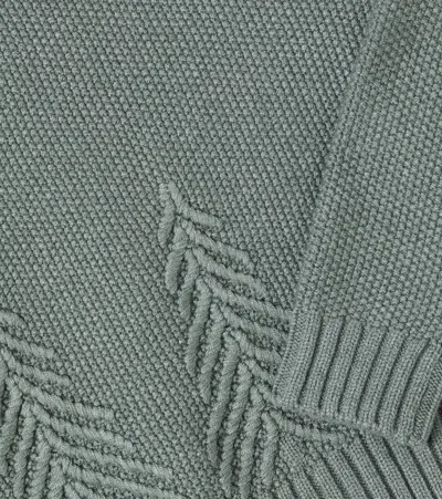 Il Gufo Embroidered Sweater In Green