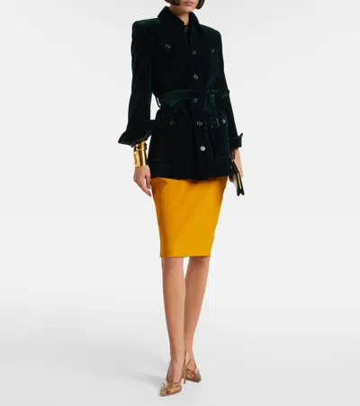 Gianvito Rossi Stiletto Pumps Crystal Embellishments In Gold