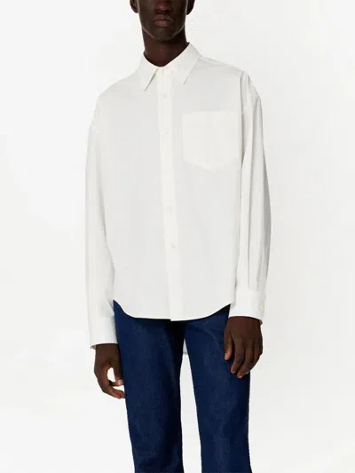 Ami Alexandre Mattiussi Ami Paris Boxy Fit Shirt In Animal Print