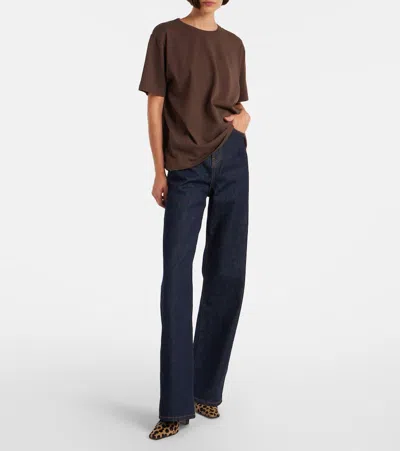 Khaite Nevada 85 Calf Hair And Leather Ankle Boots In Multi