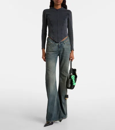 Balenciaga Black Leather Avenue Bb Editor 90 Pumps In Black