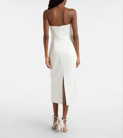 Rebecca Vallance Xanthe Embellished Midi Dress In Gray