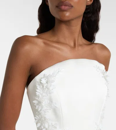 Rebecca Vallance Xanthe Embellished Midi Dress In Gray