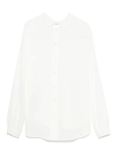 Antonelli Firenze Silk Shirt In White