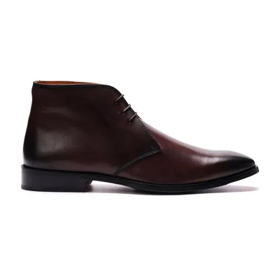 Carlos By Carlos Santana Corazon Chukka Boots In Animal Print