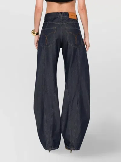 Versace Boyfriend Jeans In Blue