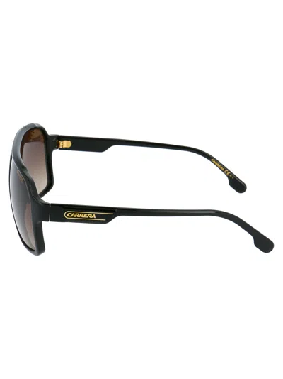 Carrera Black Acetate Sunglasses In Black