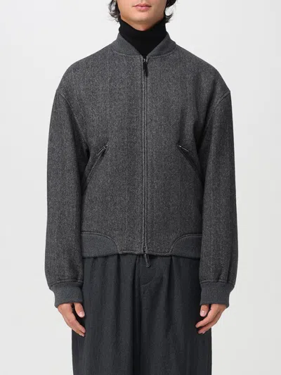 Giorgio Armani Mens Excalibur Herringbone Relaxed-fit Cashmere Jacket In Gray