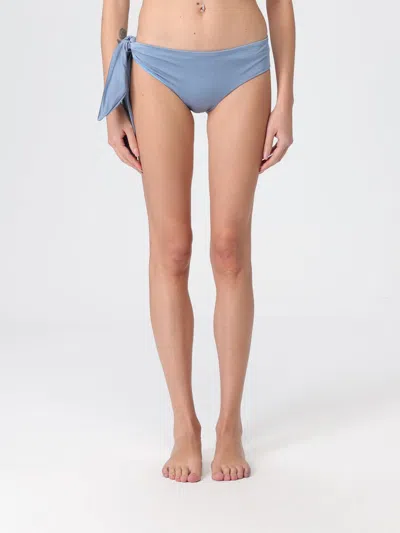 Chloé Chloe' Women Nylon Bikini Slip In Blue