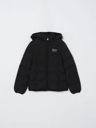外套 EA7 儿童 颜色 黑色