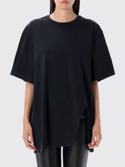 Attico Oversized T Shirt In Black