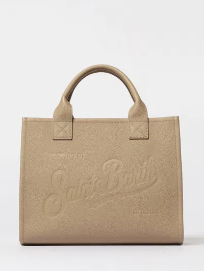 Mc2 Saint Barth Textured Shoulder Bag Detachable Strap In Pink