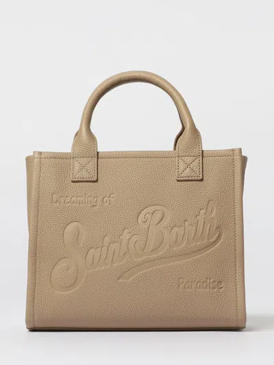 Mc2 Saint Barth Textured Shoulder Bag Detachable Strap In Pink