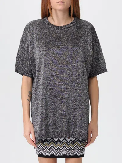 Missoni Sweater  Woman Color Silver In Gray