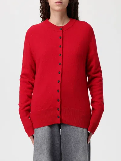 Lisa Yang Nellia Cashmere Cardigan In Red